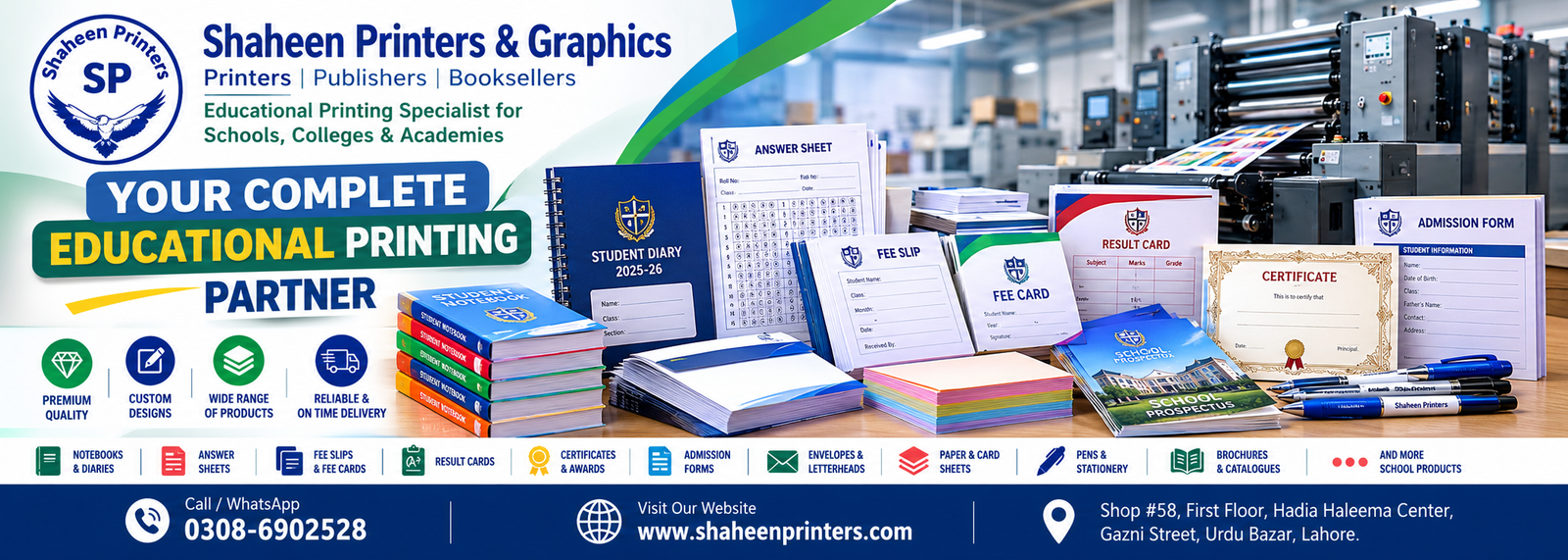 Shaheen Printers & Graphics