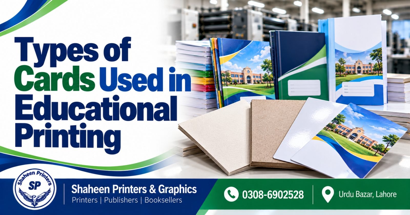 Baleech card vs Bux board vs art card samples for educational printing in Lahore