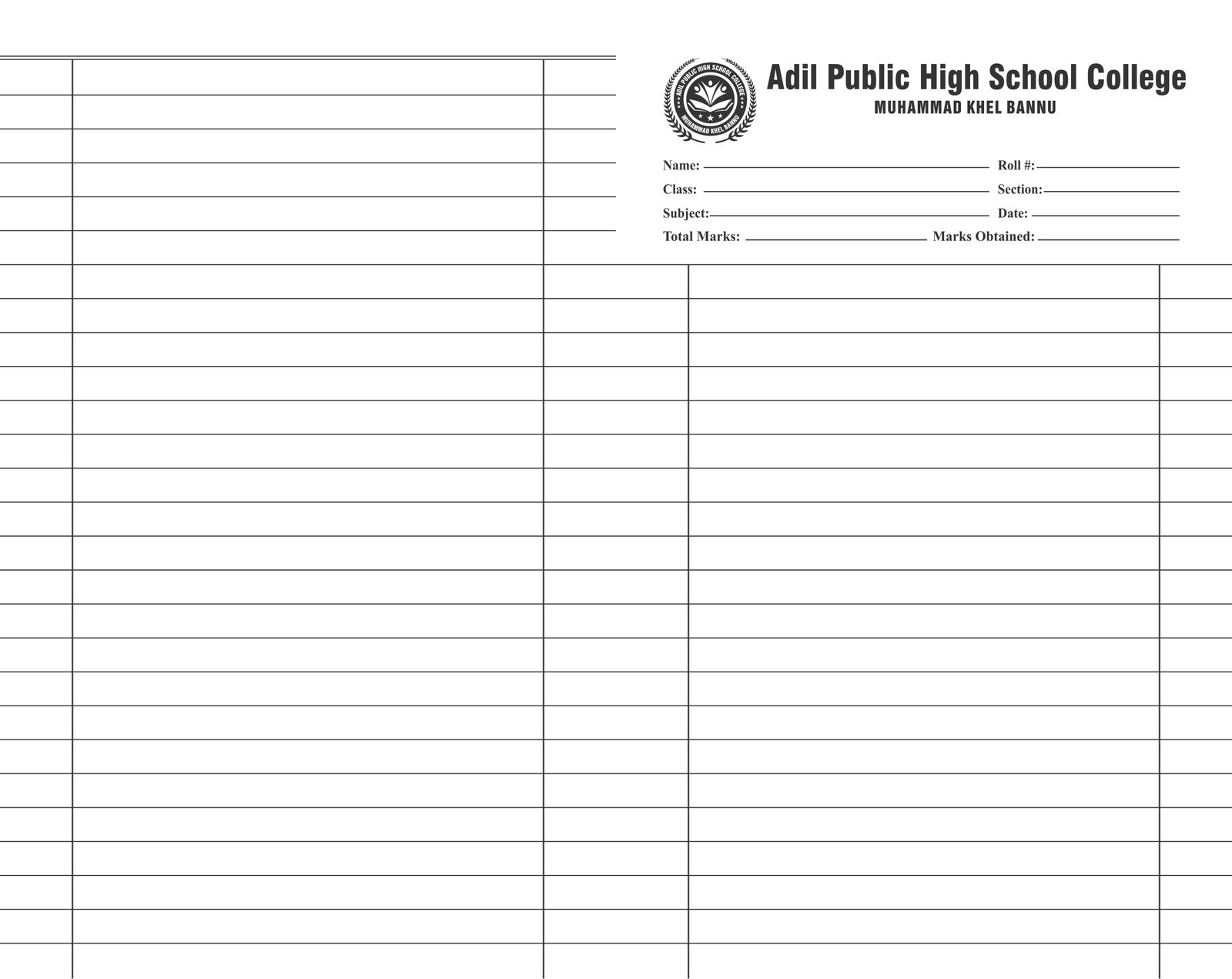 ADIL PUBLIC HIGH SCHOOL