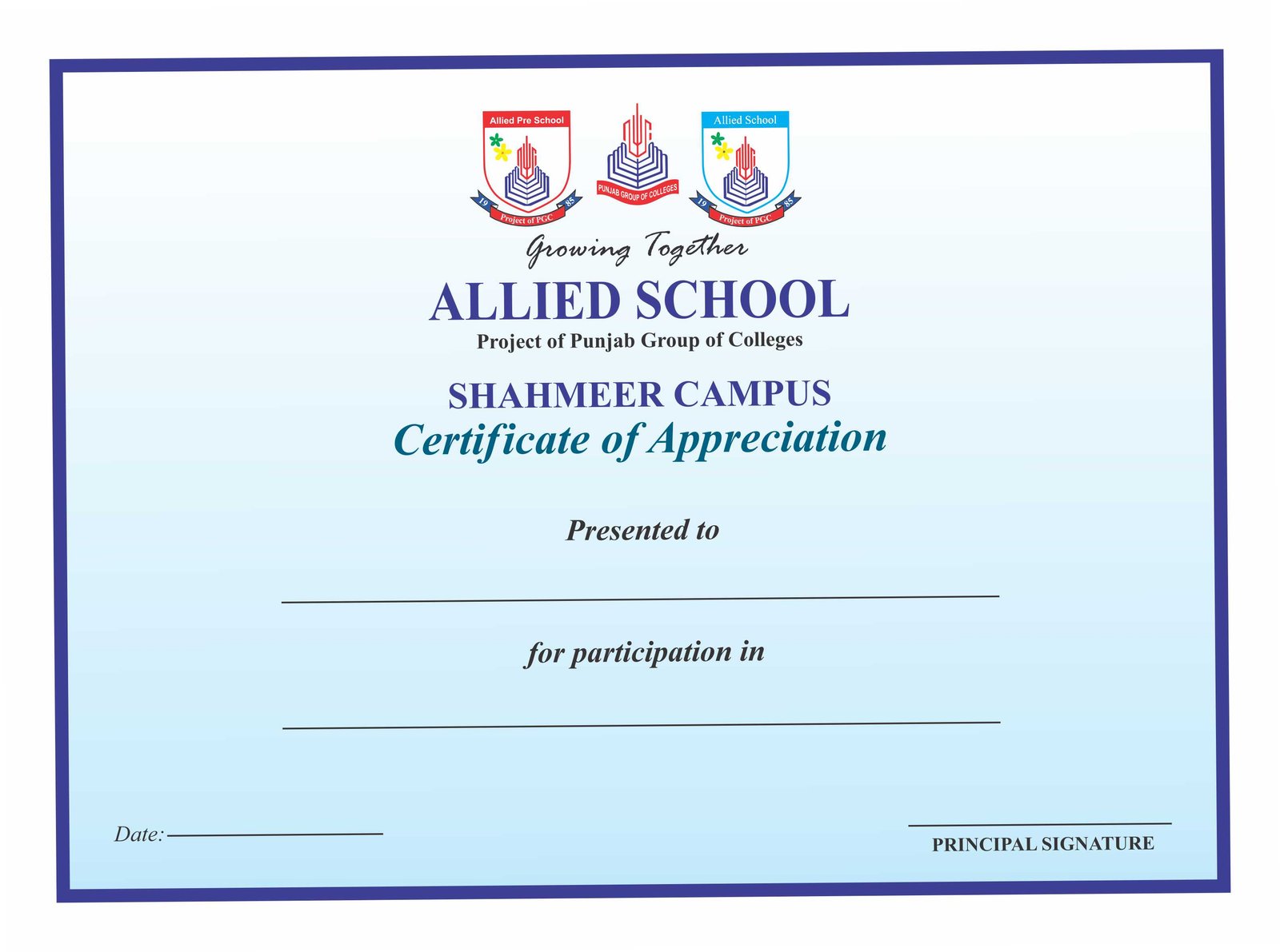 ALLIED SCHOOL SHAHMEEN CAMPUS